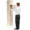 Global Industrial Six Tier Locker, 12x18x12, 6 Door, Unassembled, Tan 269690TN - alternate 5